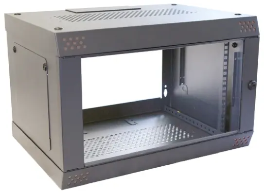 Produktfoto 1 von CAMDENBOSS CamRack-QX Serverschrank, 18 U 917 mm 580 mm Rot Epoxidfarbe