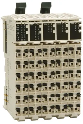 Produktfoto 1 von Schneider Electric SPS-E/A Modul für Modicon LMC058, Modicon M258 12 x Digital Eingang / 8 x  Digital Ausgang 4 A