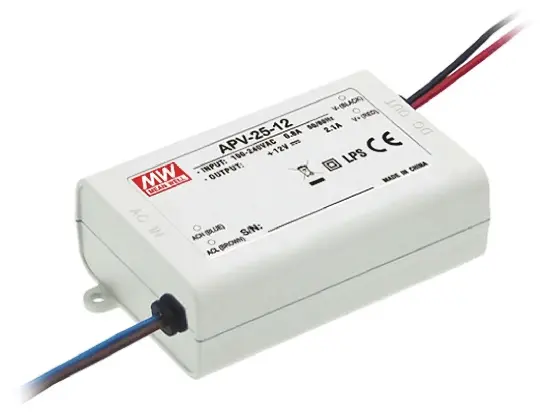 Produktfoto 1 von MEAN WELL LED-Treiber 127 → 370 V dc, 90 → 264 V ac LED-Treiber, Ausgang 5V / 3.5A Konstantspannung