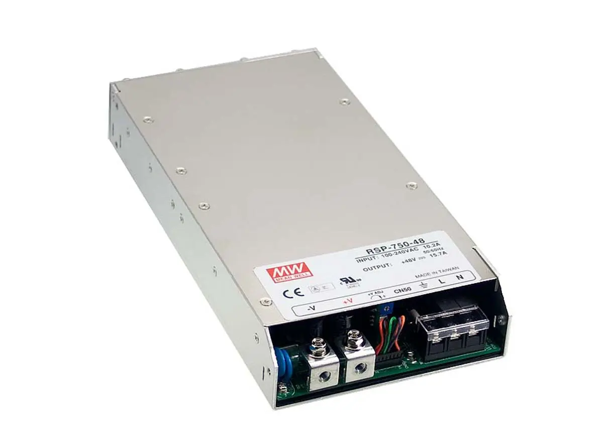 Produktfoto 1 von MEAN WELL RSP-750 Schaltnetzteil 1 5V dc 500 W, Fahrgestell 370 V dc, 264V ac
