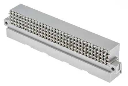 Produktfoto 1 von Fischer ERNIPRESS Klasse C2 DIN 41612 Stecker gewinkelt, 128-polig / 4-reihig, Raster 2.54 mm Raster Stecker
