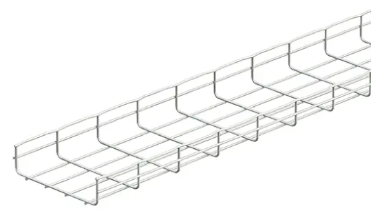 Produktfoto 1 von Cablofil International Kabelrinne, T. 54 mm x 100 mm x 3 m Edelstahl 316