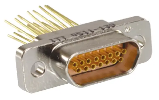 ITT Cannon MDM Sub-D Steckverbinder Buchse , 9-polig / Raster 1.27mm, Tafelmontage Wire Wrap