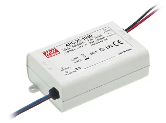 Produktfoto 1 von MEAN WELL LED-Treiber, 24.5 W 264 V ac, 90 V ac, 127V dc, 370 V dc LED-Treiber 350mA, Ausgang 25V, 70 V