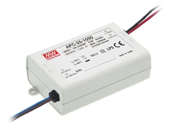 Produktfoto 1 von MEAN WELL LED-Treiber, 25.2 W 127 → 370 V dc, 90 → 264 V ac LED-Treiber 700 mA, Ausgang 11/36 V