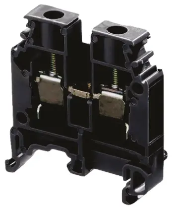 Entrelec SNA DIN-Tragschiene 1 Schwarz, 6 mm², 1000 V ac Schraubbefestigung