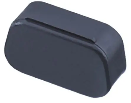 Wurth Elektronik 726 Staubkappe für Sub-D Steckverbinder, 15 Kontakte, Stecker, Schwarz