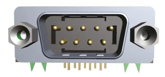Wurth Elektronik 618 D-Sub-Steckverbinder gewinkelt, 25-polig, Durchsteckmontage Stecker, mit Platinenbefestigung