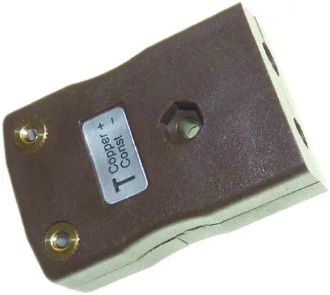Produktfoto 1 von RS PRO Standardgröße Thermoelement-Steckverbinder Steckbuchse für Thermoelement Typ T
