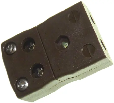 Produktfoto 1 von RS PRO Standardgröße Thermoelement-Steckverbinder Steckbuchse für Thermoelement Typ T