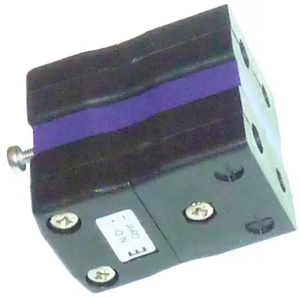 Produktfoto 1 von RS PRO Standardgröße Duplex-Buchsensteckverbinder für Thermoelement Steckbuchse für Thermoelement Typ E