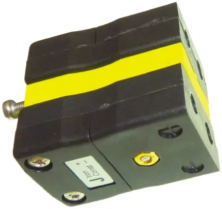 Produktfoto 1 von RS PRO Standardgröße Duplex-Buchsensteckverbinder für Thermoelement Steckbuchse für Thermoelement Typ J