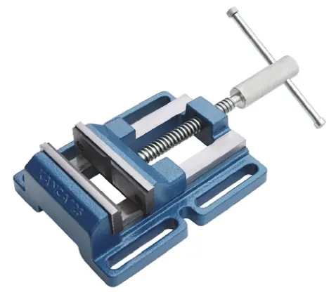 Produktfoto 1 von RS PRO Bohrmaschinen-Schraubstock 32 mm, Spannnweite 125 mm x Breite 125 mm, 7.9 kg