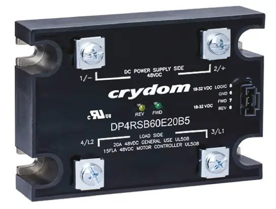 Produktfoto 1 von Sensata / Crydom DP Panel Halbleiterausgang, 3-poliger Schließer 48 V dc 15V dc / 60 A