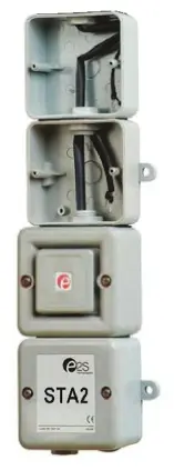 Produktfoto 1 von e2s Sonora STA Signalsäule / 100dB, 24 V dc x 350.5mm