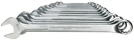 Produktfoto 1 von Gedore Schraubenschlüsselsatz Ringschlüssel CrV-Stahl, 14-teilig 5/16 to 1.1/4 in