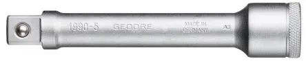 Produktfoto 1 von Gedore 1990 1/2 in Vierkant Verlängerung, CrV-Stahl, Länge 125mm