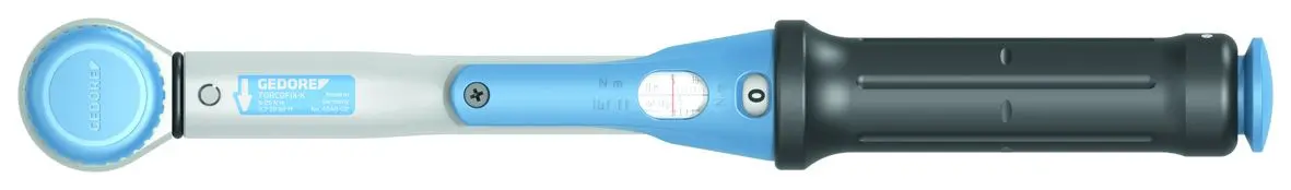 Produktfoto 1 von Gedore 1/4 in Klick-Drehmomentschlüssel Vierkant 5 To 25 Nm, Länge 284.5 mm, ±3 %