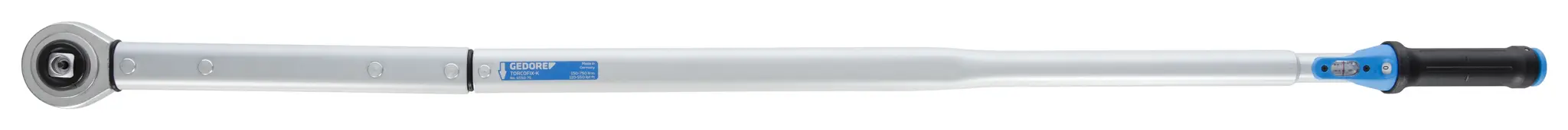 Produktfoto 1 von Gedore 3/4 in Klick-Drehmomentschlüssel Vierkant 250 To 850 Nm, Länge 1400 mm, ±3 %