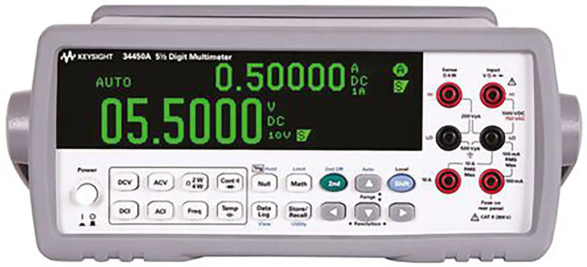 Produktfoto 1 von Keysight Technologies Truevolt 34450A Werkbank Digital Multimeter Echteffektivwert, CAT I, CAT, 100 mΩ