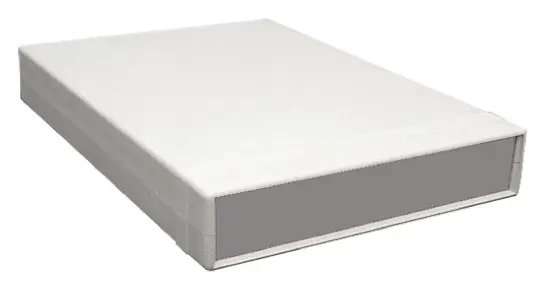 Produktfoto 1 von Hammond, Schalengehäuse, Grau, Schwer entflammbares ABS, IP54 40 mm, 280 mm, 200 mm, 1598