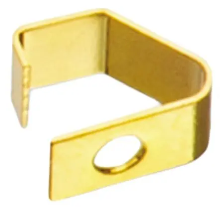 Produktfoto 1 von Würth Abschirmstreifen aus vergoldet, Stärke 2 mm Befestigungsschraube, 1.5mm x 2.7 mm
