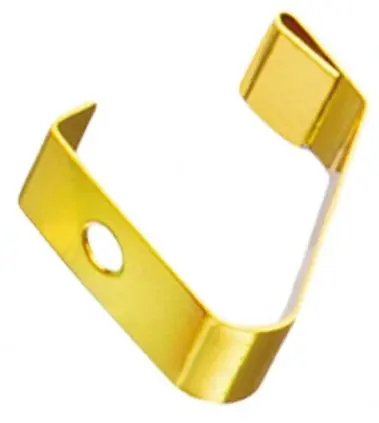 Produktfoto 1 von Würth Abschirmstreifen aus vergoldet, Stärke 4.8 mm Befestigungsschraube, 2mm x 4.6 mm