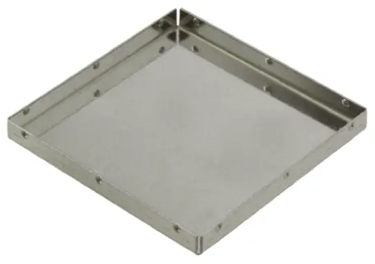 Produktfoto 1 von Würth Elektronik WIR-SHC Leiterplattengehäuse, Verzinnter Stahl 3 mm, 31.8 mm 31.8 mm