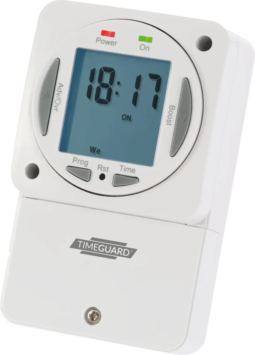 Produktfoto 1 von Timeguard Zeitschaltuhr 230 V ac, Stunden, Minuten, 1-Kanal, Schraube