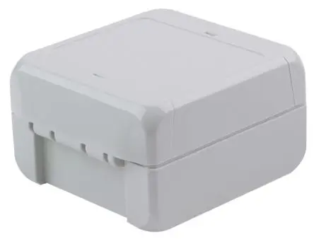 Produktfoto 1 von Bopla Bocube; Gehäuse; Polycarbonat; Hellgrau; IK07 IP68, IP66 Breite 80 mm Höhe 47 mm Länge 89 mm