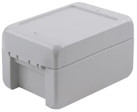 Produktfoto 1 von Bopla Bocube; Gehäuse; ABS; Hellgrau IP66, IP68 Breite 80 mm Höhe 60 mm Länge 113 mm