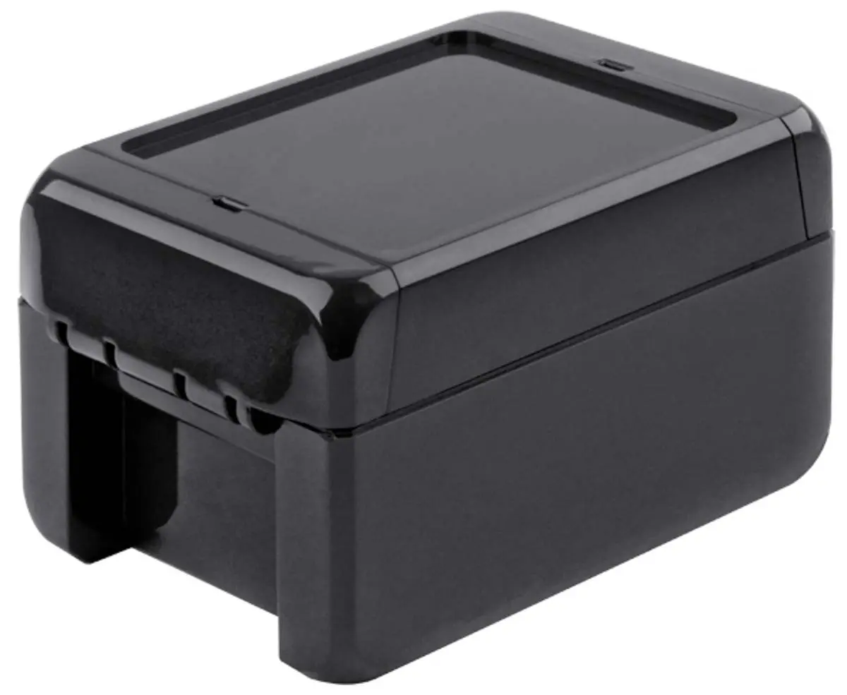 Produktfoto 1 von Bopla Bocube; Gehäuse; Polycarbonat; Graphitgrau; IK07 IP68, IP66 Breite 80 mm Höhe 60 mm Länge 113 mm