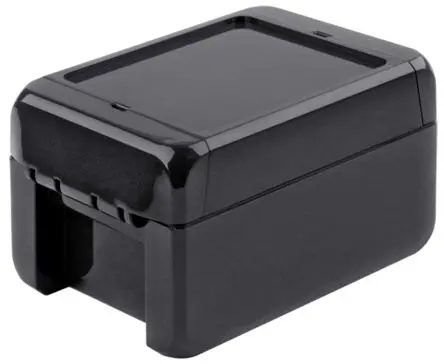 Produktfoto 1 von Bopla Bocube; Gehäuse; Polycarbonat; Graphitgrau; IK07 IP68, IP66 Breite 80 mm Höhe 60 mm Länge 113 mm