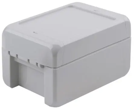 Produktfoto 1 von Bopla Bocube; Gehäuse; Polycarbonat; Hellgrau; IK07 IP68, IP66 Breite 80 mm Höhe 60 mm Länge 113 mm
