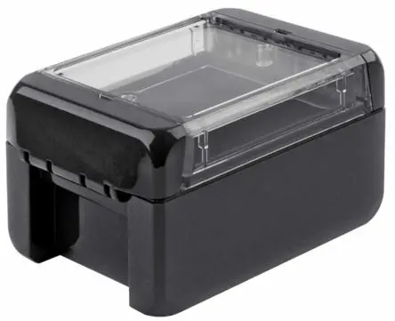 Produktfoto 1 von Bopla Bocube; Gehäuse; Polycarbonat; Graphitgrau; IK07 IP66, IP68 Breite 80 mm Höhe 60 mm Länge 113 mm