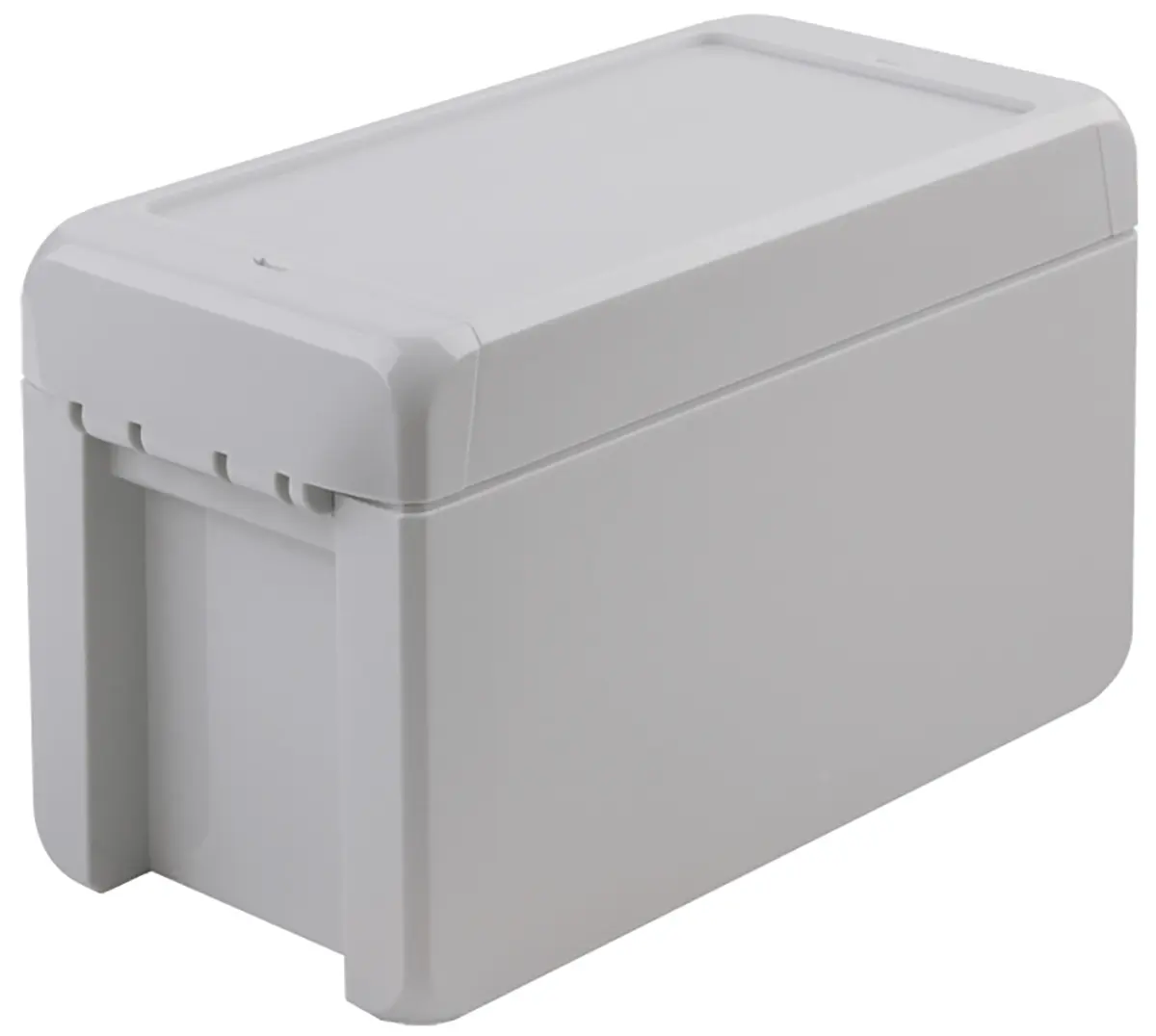 Produktfoto 1 von Bopla Bocube; Gehäuse; ABS; Hellgrau IP66, IP68 Breite 80 mm Höhe 90 mm Länge 151 mm