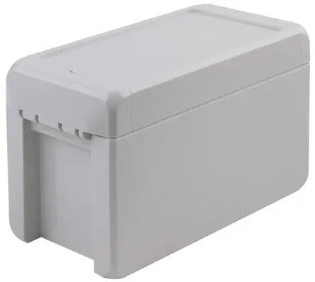Produktfoto 1 von Bopla Bocube; Gehäuse; ABS; Hellgrau IP66, IP68 Breite 80 mm Höhe 90 mm Länge 151 mm