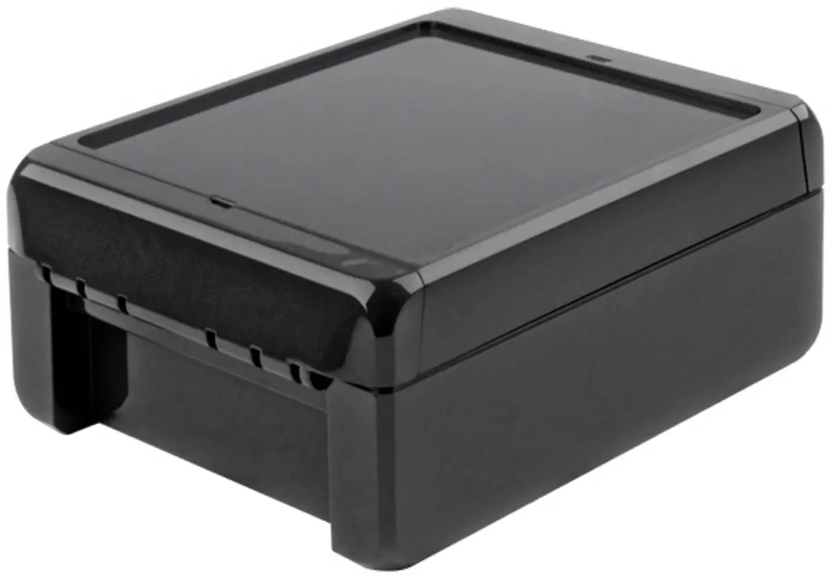 Produktfoto 1 von Bopla Bocube; Gehäuse; Polycarbonat; Graphitgrau; IK07 IP66, IP68 Breite 125 mm Höhe 60 mm Länge 151 mm