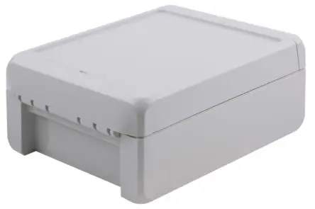 Produktfoto 1 von Bopla Bocube; Gehäuse; ABS; Hellgrau IP68, IP66 Breite 125 mm Höhe 60 mm Länge 151 mm