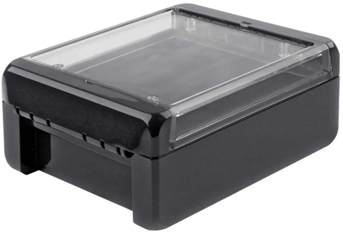 Produktfoto 1 von Bopla Bocube; Gehäuse; Polycarbonat; Graphitgrau; IK07 IP68, IP66 Breite 125 mm Höhe 60 mm Länge 151 mm