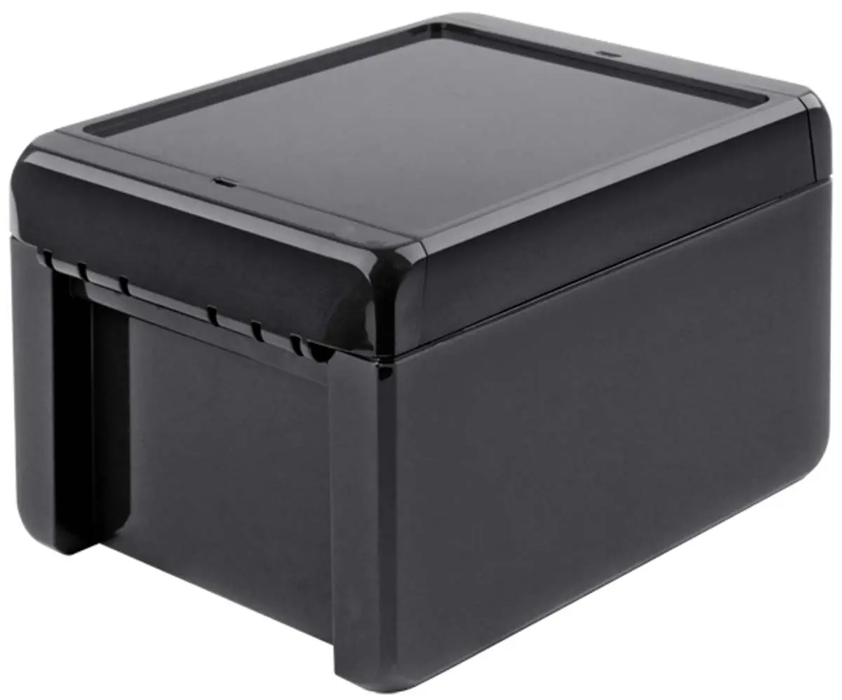 Produktfoto 1 von Bopla Bocube; Gehäuse; Polycarbonat; Graphitgrau Geflanscht; IK07 IP68, IP66 Breite 125 mm Höhe 90 mm Länge 151 mm