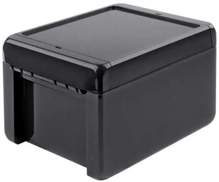 Produktfoto 1 von Bopla Bocube; Gehäuse; Polycarbonat; Graphitgrau Geflanscht; IK07 IP68, IP66 Breite 125 mm Höhe 90 mm Länge 151 mm