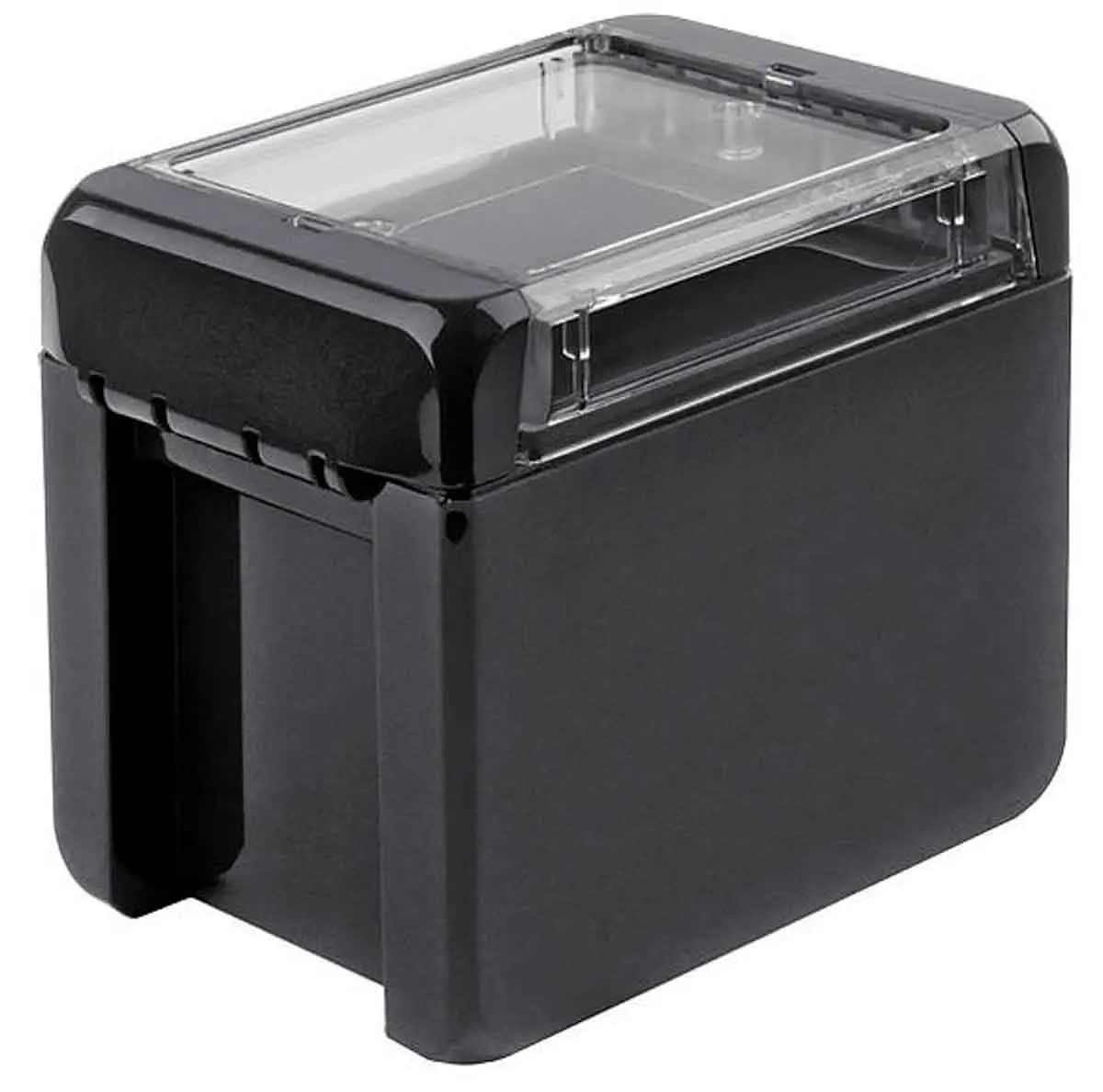 Produktfoto 1 von Bopla Bocube; Gehäuse; Polycarbonat; Graphitgrau; IK07 IP66, IP68 Breite 80 mm Höhe 90 mm Länge 113 mm