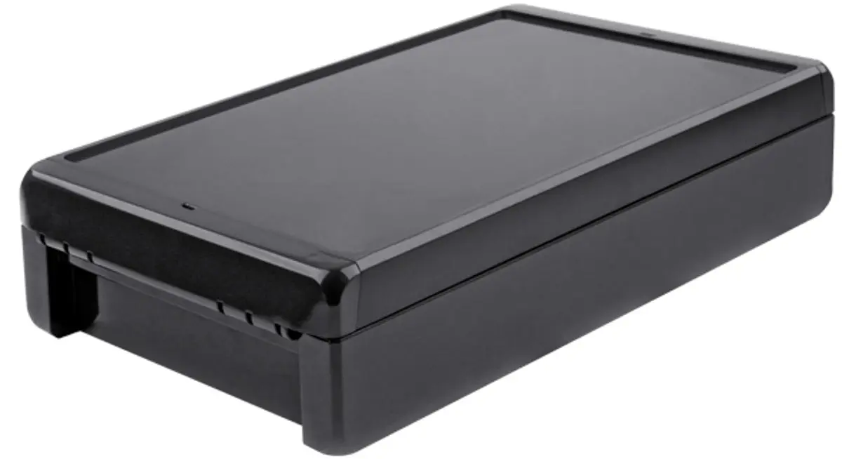 Produktfoto 1 von Bopla Bocube; Gehäuse; Polycarbonat; Graphitgrau; IK07 IP66, IP68 Breite 170 mm Höhe 60 mm Länge 271 mm