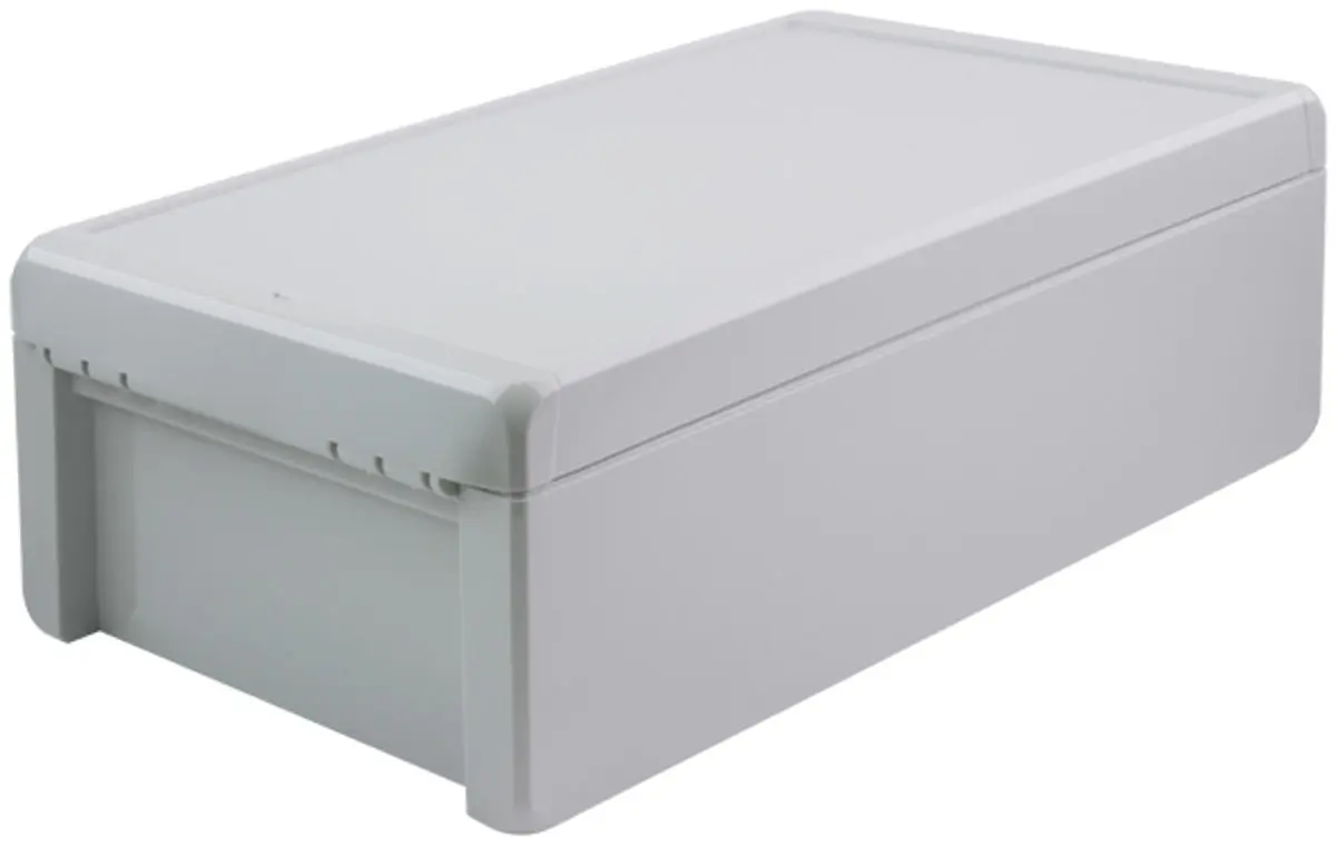 Produktfoto 1 von Bopla Bocube; Gehäuse; ABS; Hellgrau IP68, IP66 Breite 170 mm Höhe 90 mm Länge 271 mm