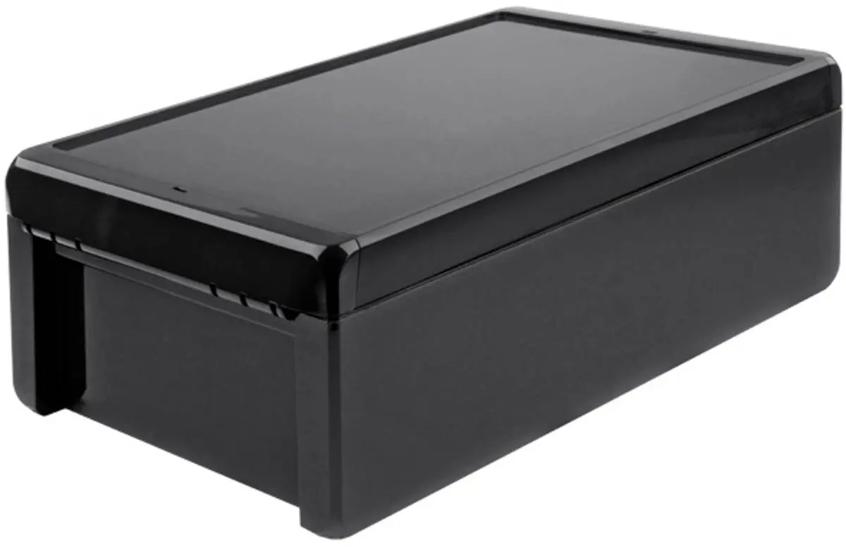 Produktfoto 1 von Bopla Bocube; Gehäuse; Polycarbonat; Graphitgrau; IK07 IP68, IP66 Breite 170 mm Höhe 90 mm Länge 271 mm