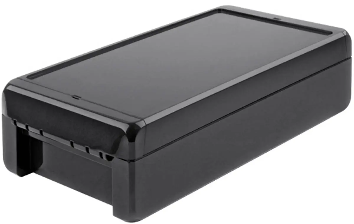 Produktfoto 1 von Bopla Bocube; Gehäuse; Polycarbonat; Graphitgrau; IK07 IP66, IP68 Breite 125 mm Höhe 60 mm Länge 231 mm