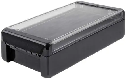 Produktfoto 1 von Bopla Bocube; Gehäuse; Polycarbonat; Graphitgrau; IK07 IP66, IP68 Breite 125 mm Höhe 60 mm Länge 231 mm