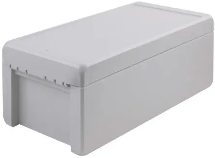 Produktfoto 1 von Bopla Bocube; Gehäuse; ABS; Hellgrau IP68, IP66 Breite 125 mm Höhe 90 mm Länge 231 mm