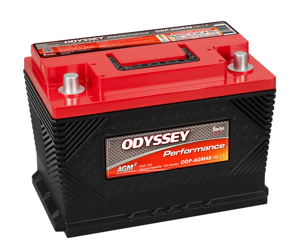 Produktfoto 1 von Enersys Enersys Odyssey Abgedichteter Bleiakku, 12V / 70Ah, Bolzen-Anschluss, 278 x 175 x 190mm